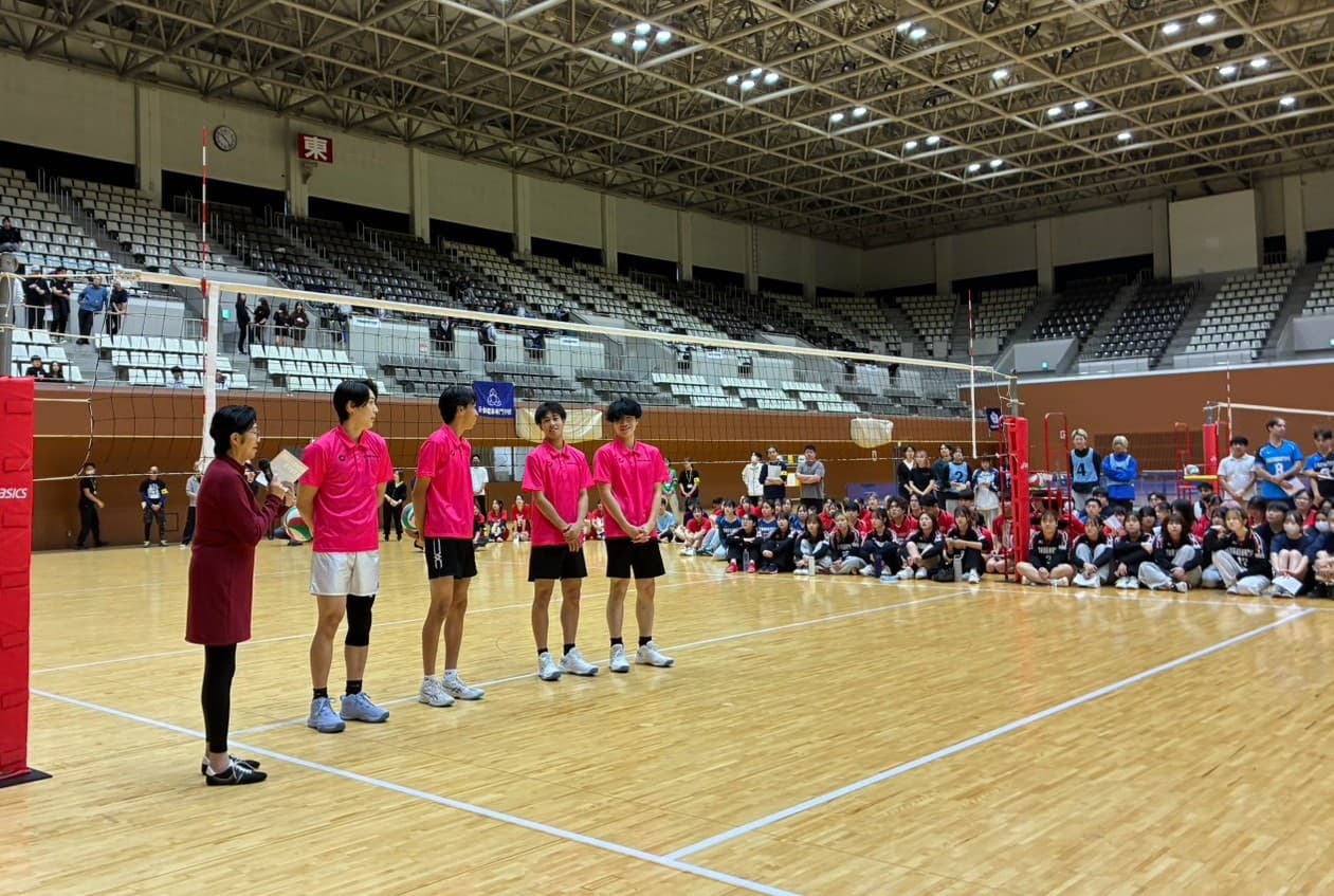 Opening ceremony — our players onstage (1)